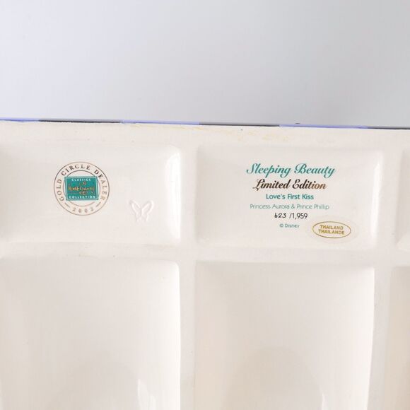 RARE WDCC DISNEY Sleeping Beauty Love's First Kiss w/BOX & COA 623/1959 #1217923 - Picture 15 of 16